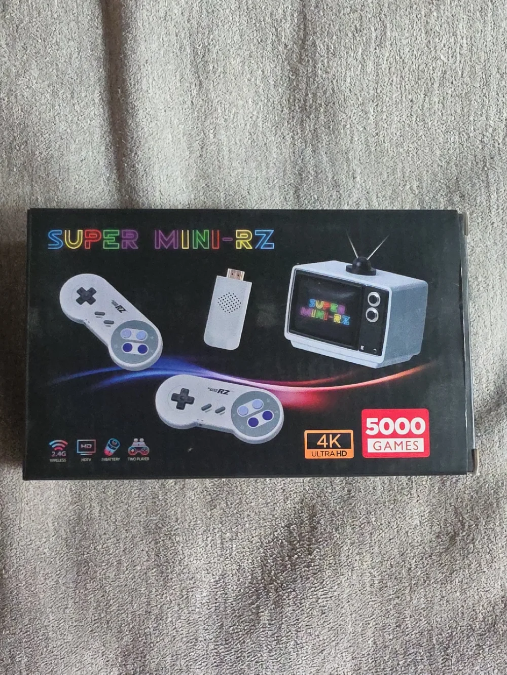 Super Mini-RZ Retro Console Bundle - 5000 Games